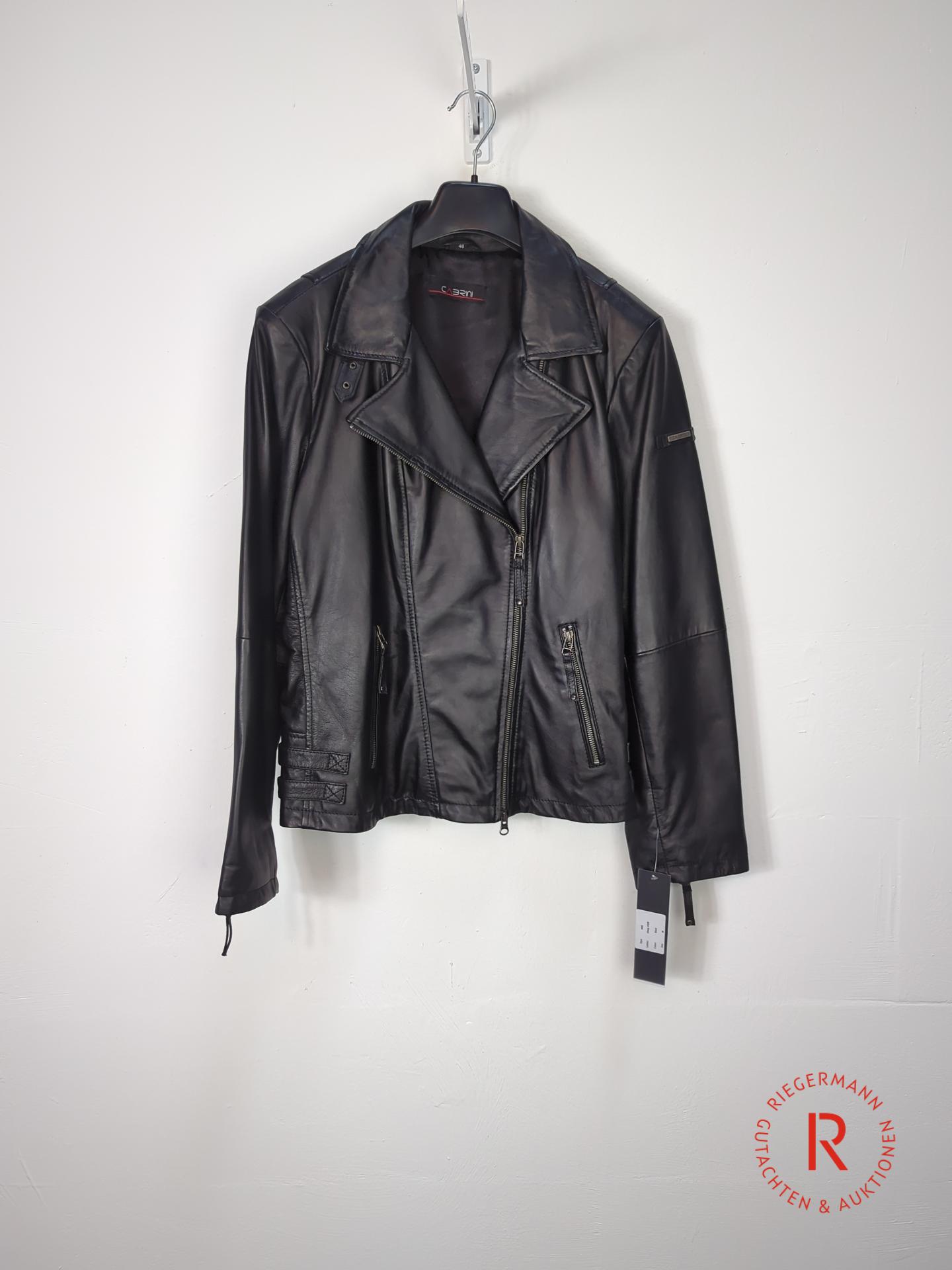 DAMEN LEDERJACKE GRÖSSE 46